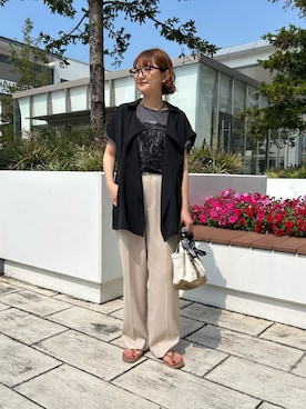 ririkaさん(レディース・157cm)の夏コーディネート