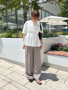 「ビスチェコーデ」｜ririkaさん（レディース・157cm）の夏コーディネート