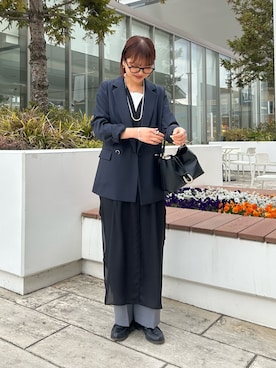 ririkaさん（レディース・157cm）の春コーディネート