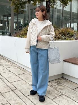 ririkaさん（レディース・157cm）の春コーディネート