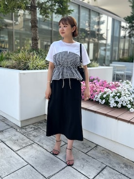 ririkaさん(レディース・157cm)の夏コーディネート
