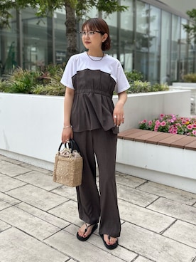 ririkaさん(レディース・157cm)の夏コーディネート