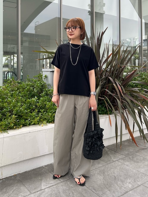セール】バックプリーツフレンチプルオーバーカットソー（T