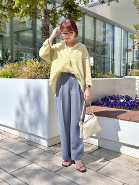 ririkaさん（レディース・157cm）の春コーディネート