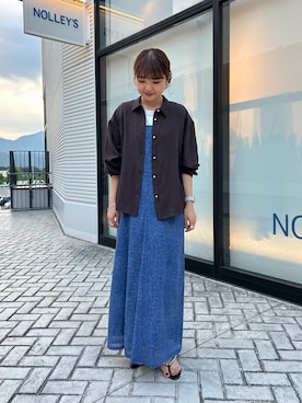 ririkaさん（レディース・157cm）の夏コーディネート