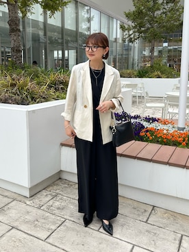 「オフィス」｜ririkaさん（レディース・157cm）の春コーディネート