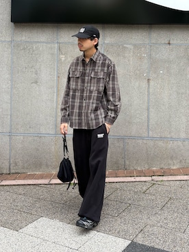 「DISCUS（ディスカス）のアイテム」を使った、KOGIさん（メンズ・175cm）の秋コーディネート