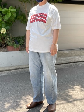 「COMOLI（コモリ）のアイテム」を使った、SPADE25さん（レディース・167cm）の夏コーディネート