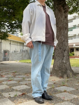 「ancellm」｜「アイテム（ジャケット/アウター）」を使った、SPADE25さん（レディース・167cm）の夏コーディネート
