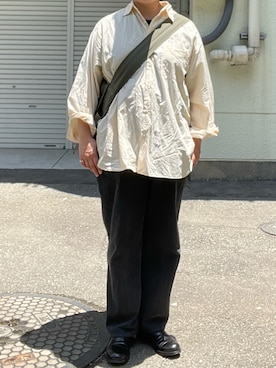 「markaware（マーカウェア）のアイテム」を使った、SPADE25さん（レディース・167cm）の夏コーディネート