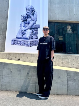「COOTIE PRODUCTIONS（クーティープロダクションズ）のアイテム」を使った、kkkkumeさん（メンズ・177cm）の秋コーディネート