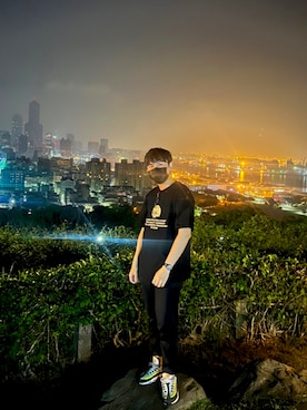 「AES（エーイーエス）のアイテム」を使った、ㄐㄧㄤさん（メンズ・174cm）の秋コーディネート