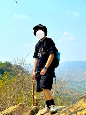 「AES（エーイーエス）のアイテム」を使った、ㄐㄧㄤさん（メンズ・174cm）の春コーディネート