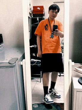 「AES（エーイーエス）のアイテム」を使った、ㄐㄧㄤさん（メンズ・174cm）の夏コーディネート