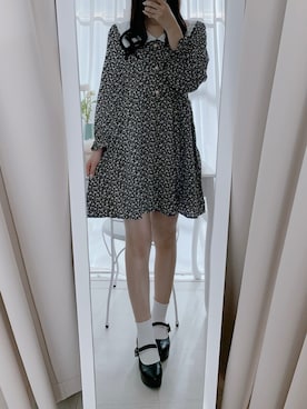 yuka🐰さん（レディース・161cm）の冬コーディネート