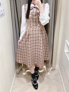 yuka🐰さん（レディース・161cm）の春コーディネート