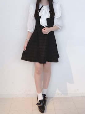 yuka🐰さん（レディース・161cm）の冬コーディネート