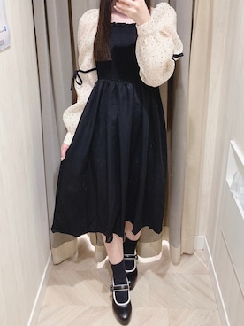 「プチプチコーデ」｜yuka🐰さん（レディース・161cm）の冬コーディネート