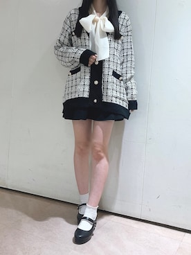 yuka🐰さん（レディース・161cm）の秋コーディネート