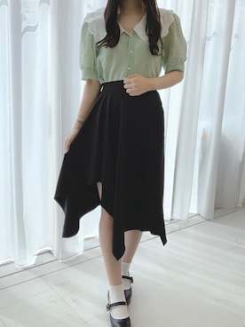 yuka🐰さん（レディース・161cm）の春コーディネート