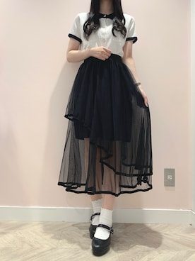 yuka🐰さん（レディース・161cm）の夏コーディネート