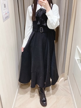 yuka🐰さん（レディース・161cm）の冬コーディネート