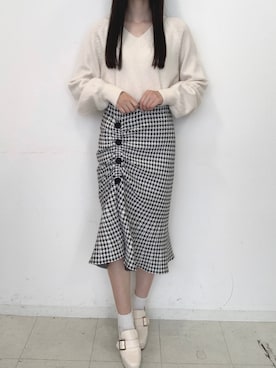 yuka🐰さん（レディース・161cm）の夏コーディネート