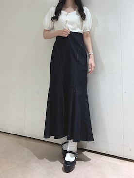 yuka🐰さん（レディース・161cm）の春コーディネート