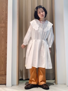 「日系极简」｜wさん（レディース・153cm）の夏コーディネート