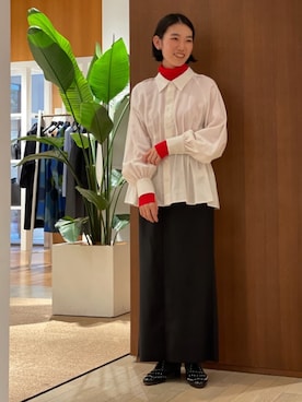 「caban」｜Taniguchi_TOMORROWLANDさん（レディース・158cm）の秋コーディネート