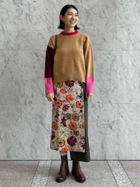 「AESTHER EKME」｜Taniguchi_TOMORROWLANDさん（レディース・158cm）の秋コーディネート