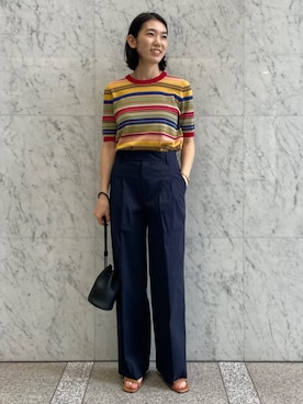 「caban」｜Taniguchi_TOMORROWLANDさん（レディース・158cm）の夏コーディネート