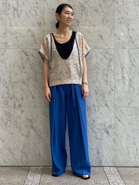 Taniguchi_TOMORROWLANDさん(レディース・158cm)の夏コーディネート