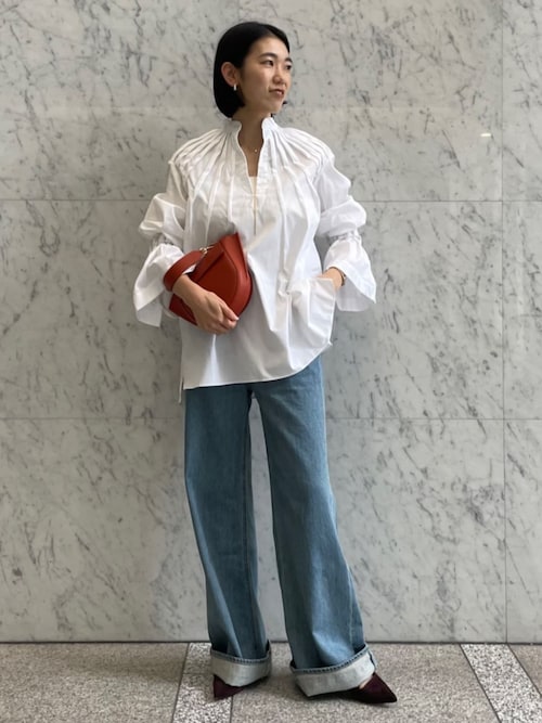 【TOMORROWLAND BUYING WEAR】【別注】TEIJA ブラウス セール】【別注】TEIJA ブラウス（シャツ/ブラウス