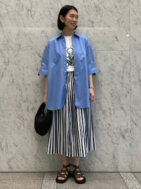 「caban」｜Taniguchi_TOMORROWLANDさん（レディース・158cm）の春コーディネート