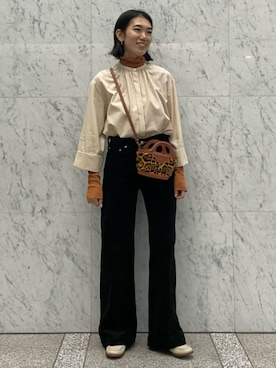 Taniguchi_TOMORROWLANDさん(レディース・158cm)の秋コーディネート