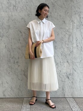 Taniguchi_TOMORROWLANDさん(レディース・158cm)の夏コーディネート