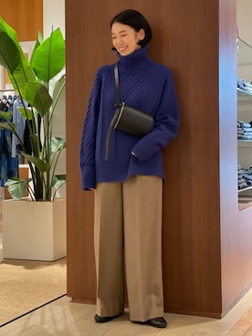 「UNION LAUNCH（ユニオンランチ）のアイテム」を使った、Taniguchi_TOMORROWLANDさん（レディース・158cm）の秋コーディネート