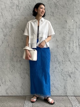 「caban」｜Taniguchi_TOMORROWLANDさん（レディース・158cm）の春コーディネート