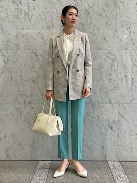 Taniguchi_TOMORROWLANDさん（レディース・158cm）の冬コーディネート