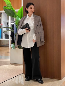 Taniguchi_TOMORROWLANDさん(レディース・158cm)の秋コーディネート