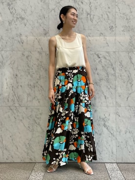 Taniguchi_TOMORROWLANDさん(レディース・158cm)の夏コーディネート