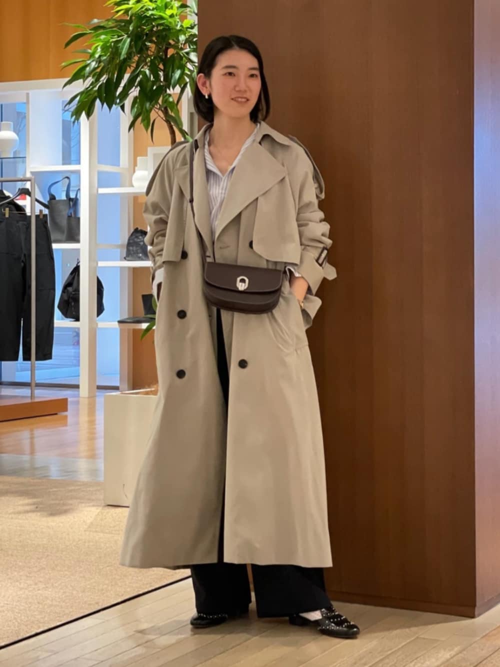 GALERIE VIE トレンチコート レディース ギャラリーヴィー 中古　古着 ギャルリーヴィー トレンチコートの通販