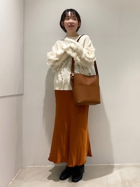 Mtさん（レディース・164cm）の秋コーディネート