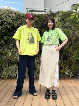 「アイテム（その他小物）」を使った、Mtさん（レディース・164cm）の夏コーディネート