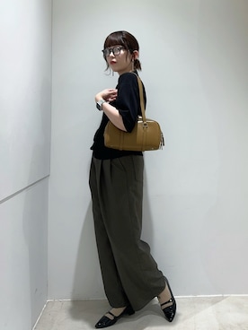 「SMELLY（スメリー）のアイテム」を使った、Mtさん（骨格ストレート・レディース・164cm）の秋コーディネート