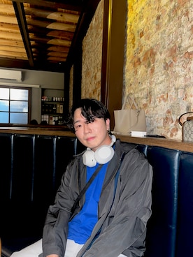 「plain-me（プレインミー）のアイテム」を使った、Ryanさん（メンズ・174cm）の夏コーディネート