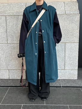 「158cmコーデ」｜「アイテム（ジャケット/アウター）」を使った、_eito_さん（メンズ・158cm）の春コーディネート