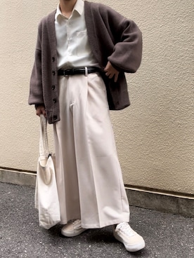 「Loose/ルース（ルース）のアイテム」を使った、_eito_さん（メンズ・158cm）の秋コーディネート