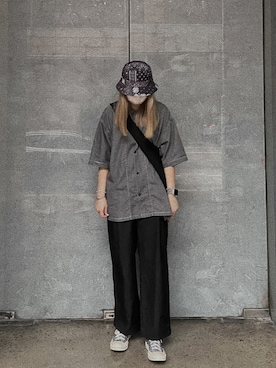 「CDG（シーディージー）のアイテム」を使った、 cc.dailyyさん（レディース・164cm）の春コーディネート